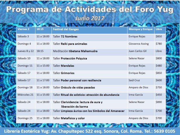 Actividades junio 2017